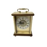 Smiths 20th century battery operated mantle clock