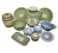 Collection of Wedgwood Jasperware to include jug