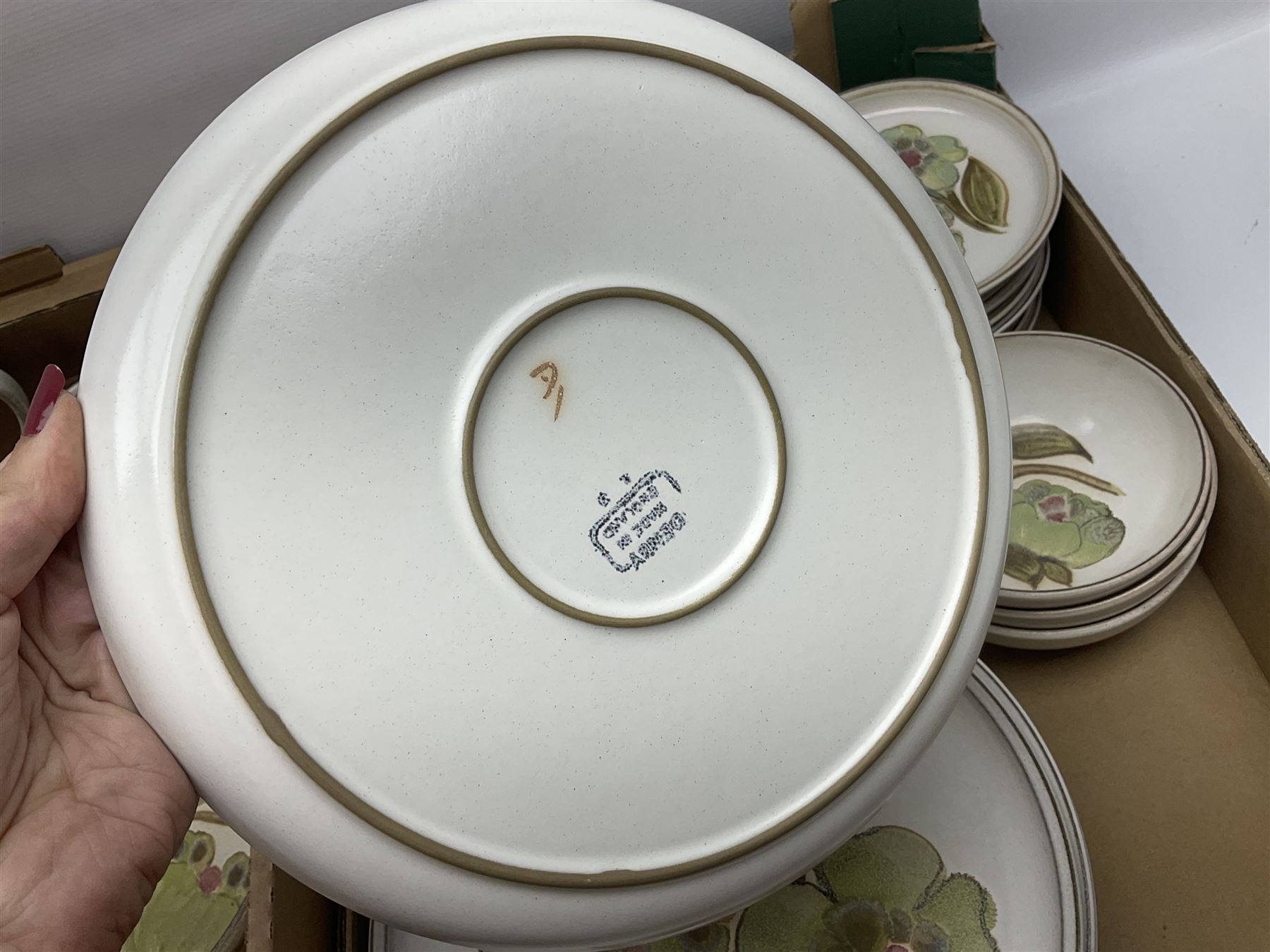 Denby Troubadour pattern part tea and dinner service - Image 8 of 10