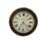 12� wall clock with a battery operated quartz movement