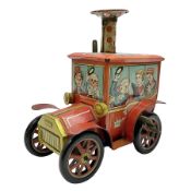 Clockwork circus tinplate car