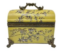 Modern oriental style ceramic chest