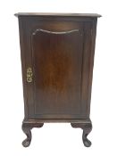 Waring & Gillow - Georgian design mahogany bedside cabinet