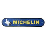 Cast iron reproduction Michelin Tyres sign L27cm