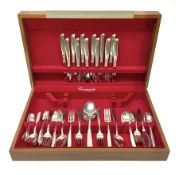 Cased canteen of Oneida Community silver plate cutlery