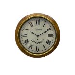 12� wall clock with a quartz movement