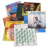 Large collection of vinyl LP records