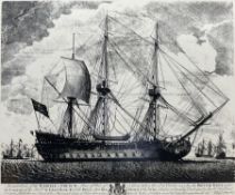 After John Boydell (British 1720-1804): HMS Terrible