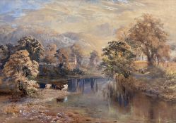 Joseph Charles Reed (British 1822-1877): 'Betws-y-Coed' North Wales