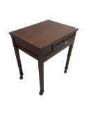 Mid-20th century mahogany spectacle selection stand