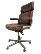 Mid-20th century Eames design desk chair