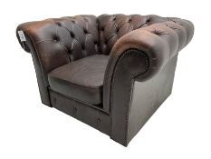 Mid-20th century Chesterfield armchair