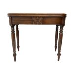 19th century mahogany tea table