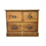 Early to mid-20th century oak chest