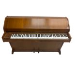 Evestaff Minipiano - mid-20th century mahogany cased upright piano