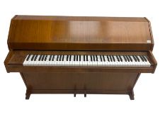 Evestaff Minipiano - mid-20th century mahogany cased upright piano