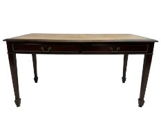 George III design mahogany writing table