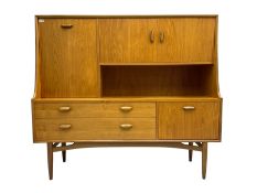 G-Plan mid-20th teak 'E Gomme' wall unit or sideboard