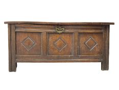 18th century oak chest or coffer
