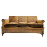 Early-to-mid-20th century three seat sofa