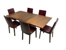Skovby - Danish mid-20th century design teak extending dining table