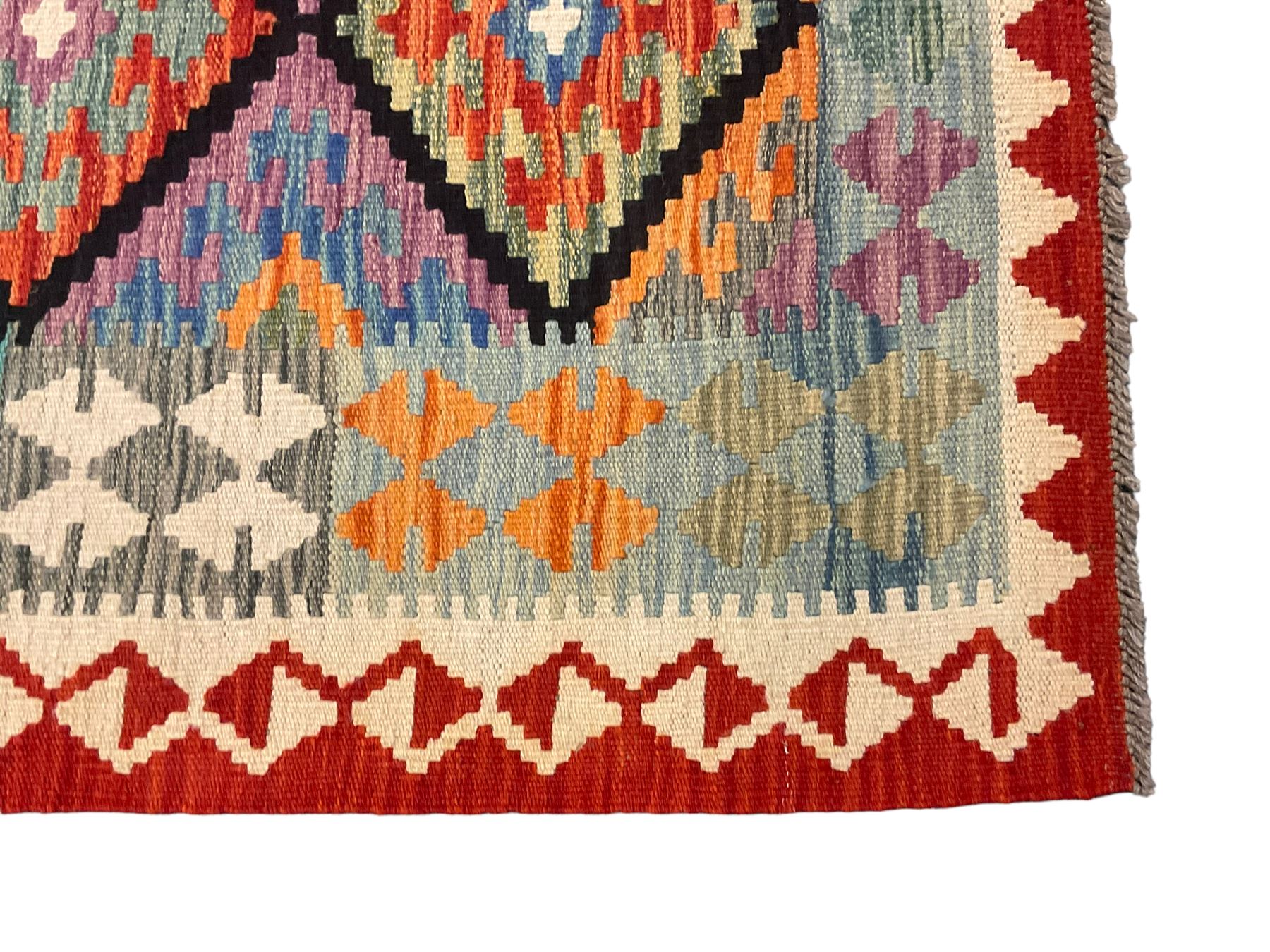 Anatolian Turkish Kilim multi-colour rug - Image 2 of 6