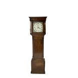 Emanuel Burton (II) of Kendal - oak and mahogany 30hr longcase clock c1830