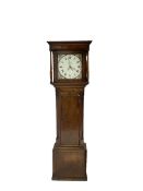 Emanuel Burton (II) of Kendal - oak and mahogany 30hr longcase clock c1830