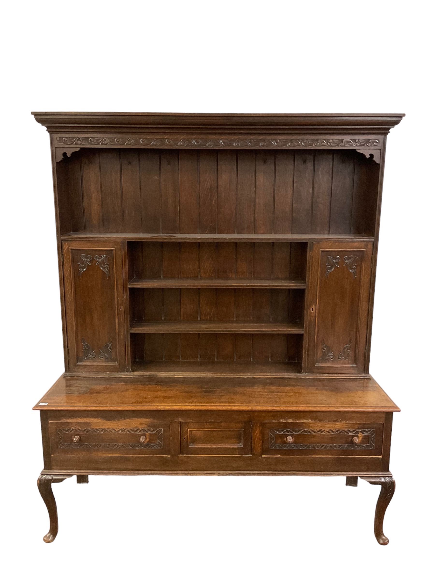 19th century oak dresser - Image 7 of 7