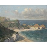 Walter Goodin (British 1907-1992): Thornwick Bay Flamborough