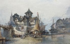 Paul Marny (French/British 1829-1914): 'Negreville - Normandy'