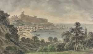 Amos Green (British 1735-1807): Ships Unloading on the South Bay Scarborough