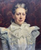 Wilfrid Gabriel de Glehn RA (British 1870-1951): Portrait of an Edwardian Lady