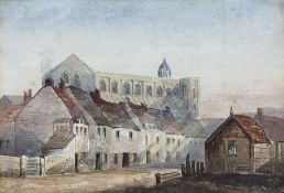 Henry Barlow Carter (British 1804-1868): Bridlington Priory Church