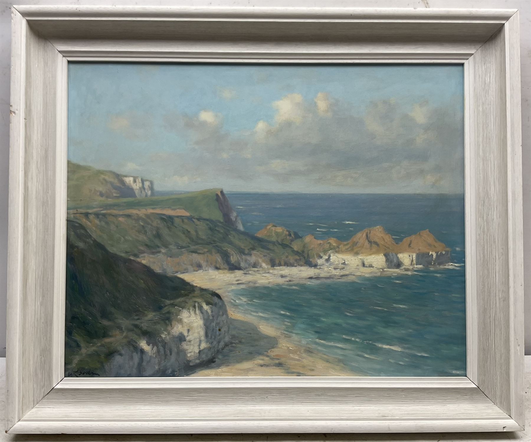 Walter Goodin (British 1907-1992): Thornwick Bay Flamborough - Image 2 of 4