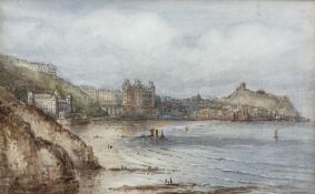 Paul Marny (French/British 1829-1914): Scarborough South Bay