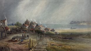 Frederick William Booty (British 1840-1924): Panoramic View over Runswick Bay