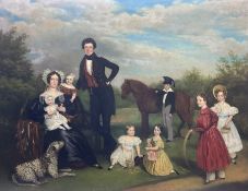Archibald Archer (British 1789-1848): The Fenner Family of Hull