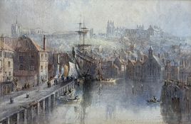 Sarah Ellen Weatherill (British 1836-1920): Dock End Whitby