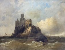 James Baker Pyne (British 1800-1870): 'St. Michael's Mount Cornwall'