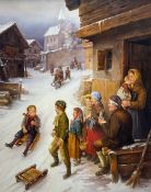 Gabor Toth (Hungarian 1950-): Alpine Fun