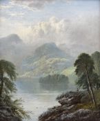 George Blackie Sticks (British 1843-1900): 'Loch Achray'