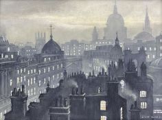 Steven Scholes (Northern British 1952-): 'City of London 1962'