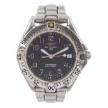 Breitling gentleman's stainless steel automatic wristwatch