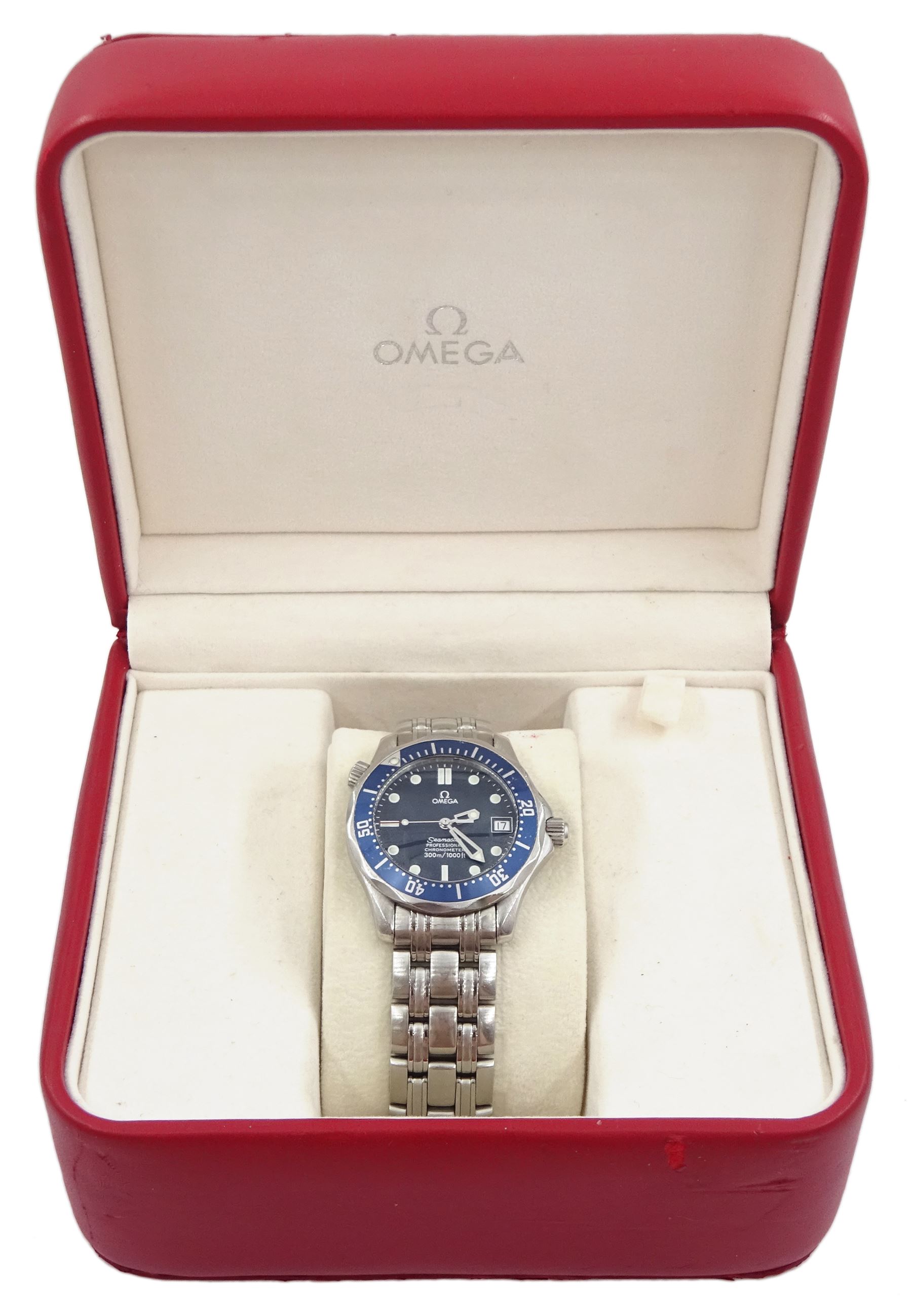 Omega Seamaster gentleman's stainless steel automatic wristwatch - Image 2 of 5