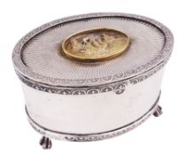 Modern silver limited edition music box