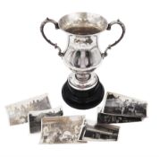 1920s silver trophy