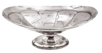 Early 20th century silver pedestal bowl