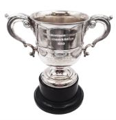 1920s silver trophy cup