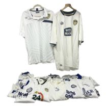 Leeds United football club - twenty replica shirts including Centenary Cup Final 1972 etc